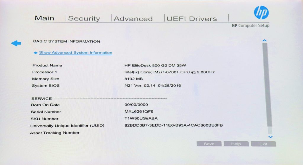 HP EliteDesk 800 G2 Mini i5-6500T 2.80GHz 8GB DDR4 RAM W/ Adapter Needs SSD - Image 2