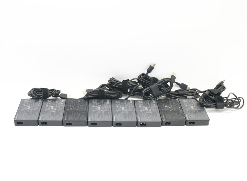 Lot of 8 Lenovo 65W 20V 3.25A ADLX65SLC2A Slim AC Power Adapter for laptop