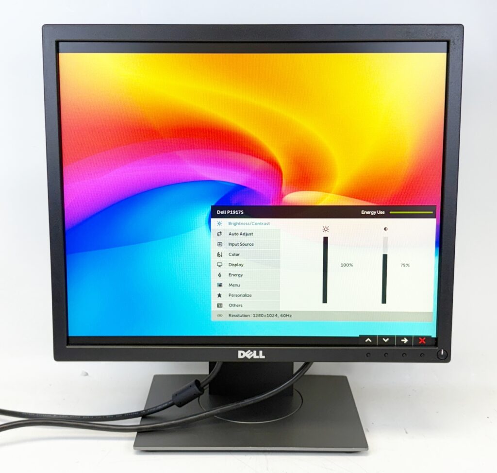 Dell Flat Panel Monitor P1917S 19" IPS Technology HDMI VGA - Image 2