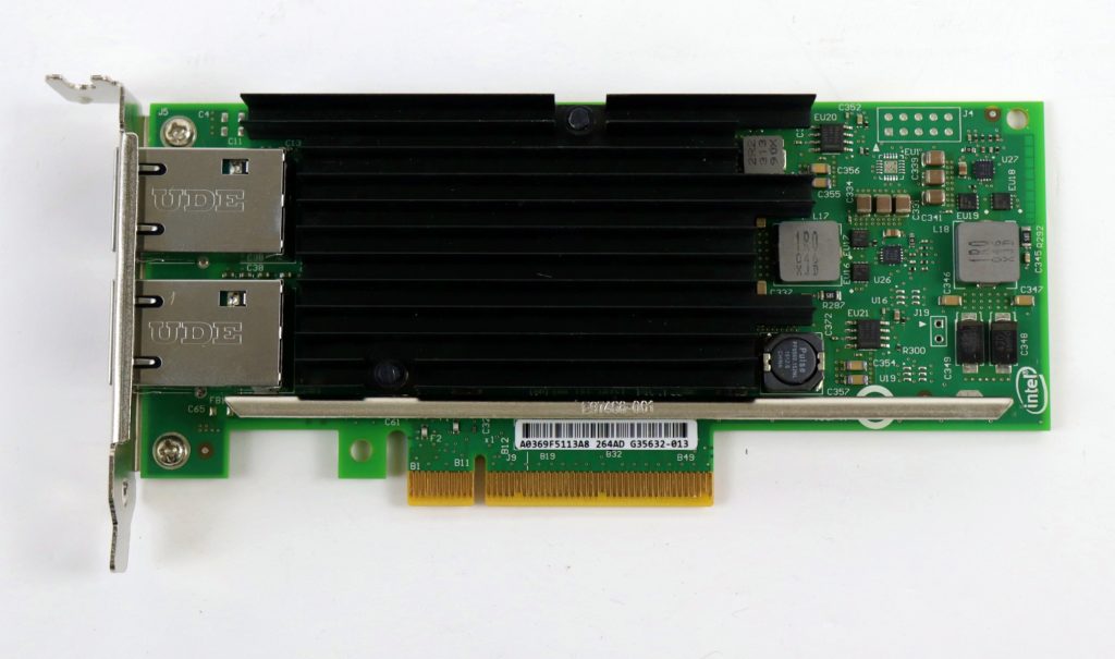 Intel X540-T2 Dual-Port Converged Network Adapter PCI-E Card 10GB Short Height