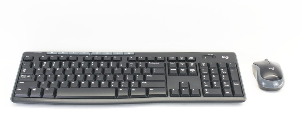 Lot of 7 Wireless Keyboard Logitech K270 With Wireless Mouse M185 With Dongle Receiver