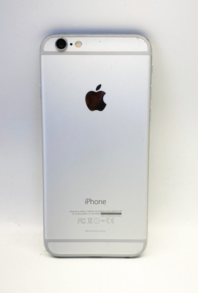 Apple iPhone 6 A1549 64GB Silver Unlocked Cell Phone MG642LL/A