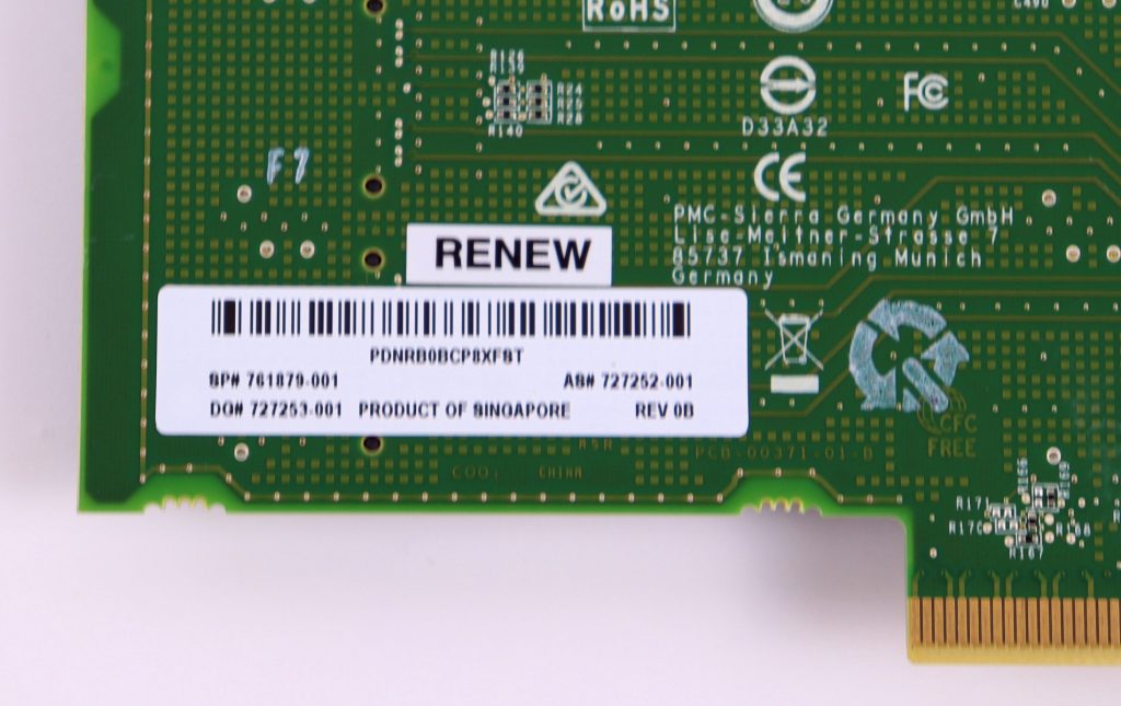 HP 12GB SAS Expandion Card Full Height PCIe Adapter 876907-001 - Image 3