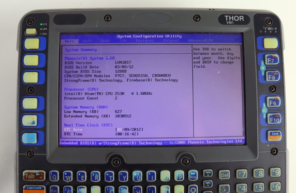 Honeywell Thor VM1 C Vehicle Mount Computer - Image 3