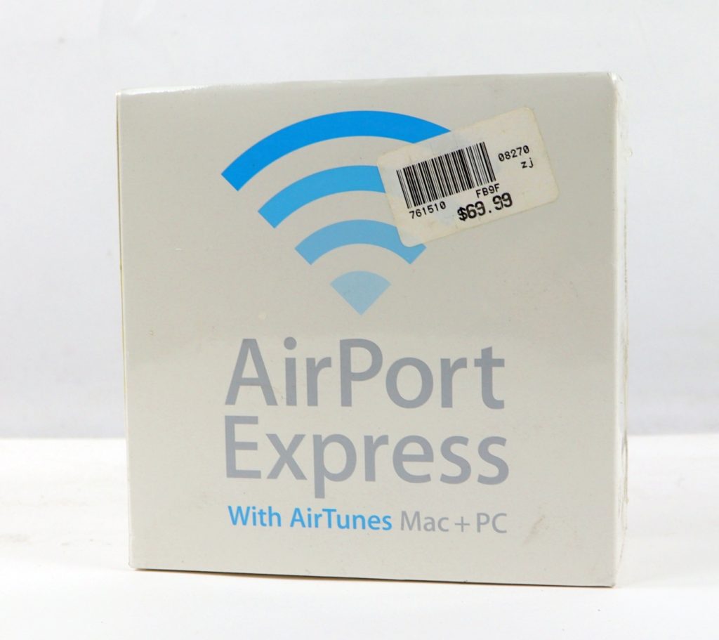 New Sealed Apple AirPort Express Base Station AirTunes Mac+PC A1084 M9470LL/A