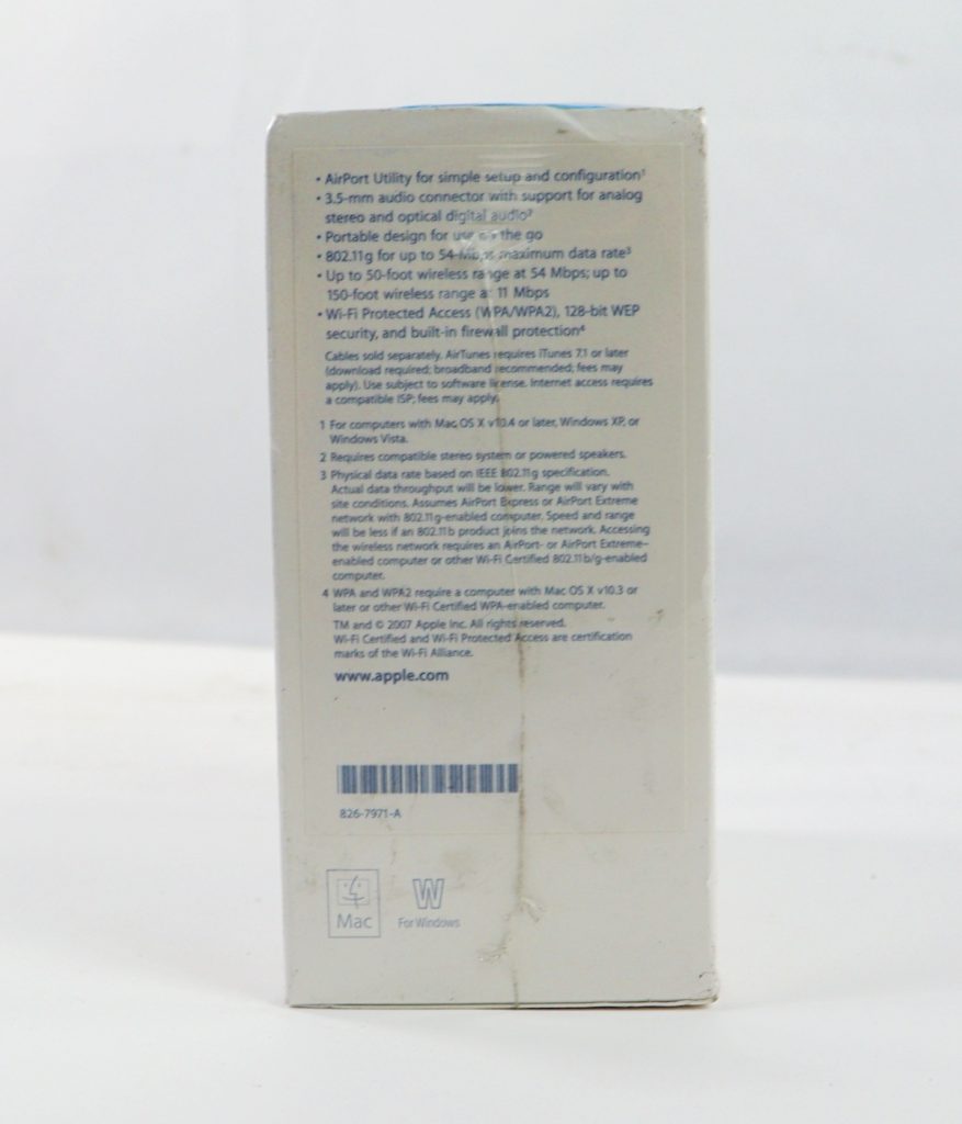 New Sealed Apple AirPort Express Base Station AirTunes Mac+PC A1084 M9470LL/A - Image 2