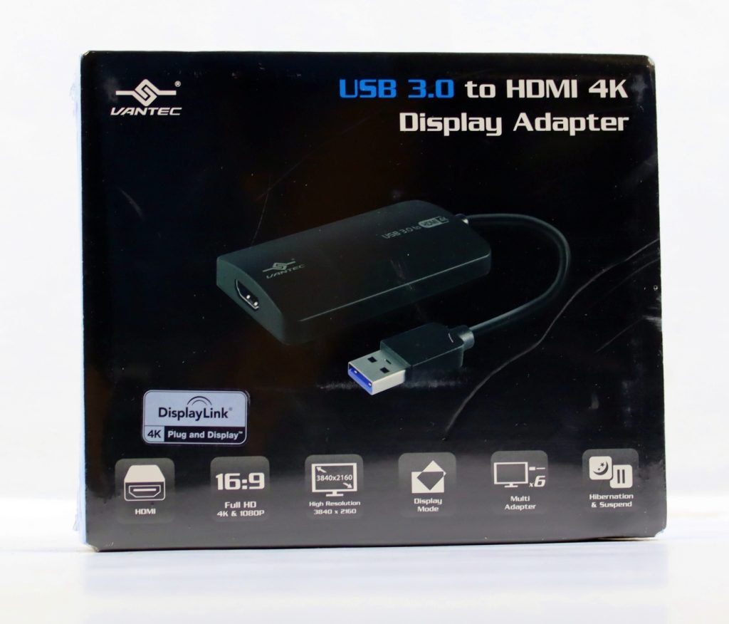 New Sealed Vantec USB 3.0 to HDMI 4K Display Adapter NBV-400HU3