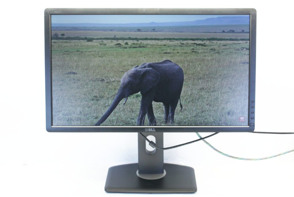 Dell P2412Hb 24" LED Computer Monitor Full HD 1080p DVI VGA w/ Stand and Power cable