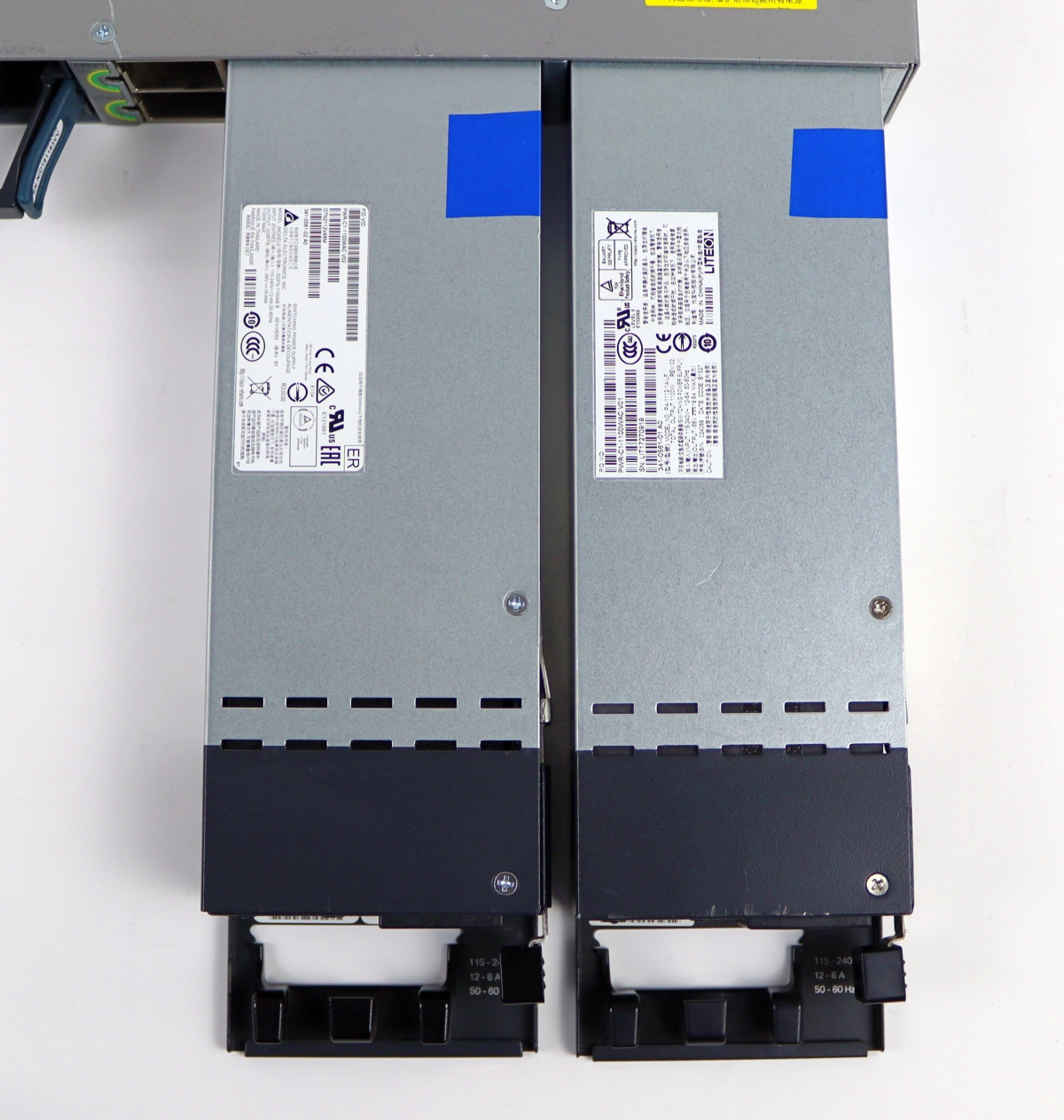 thumbnail interactive-video image 1 of Cisco PWR-C1-1100WAC AC Power Supply For 3850 Series Switch - Used Fully Functional 1 of 6
