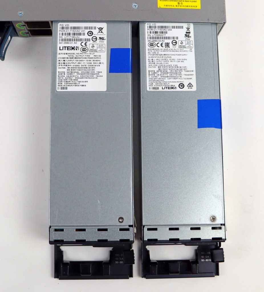Cisco Catalyst 3850 48 PoE+ Gigabit Network Switch WS-C3850-48F-L w/ Dual Power Supplies - Image 5