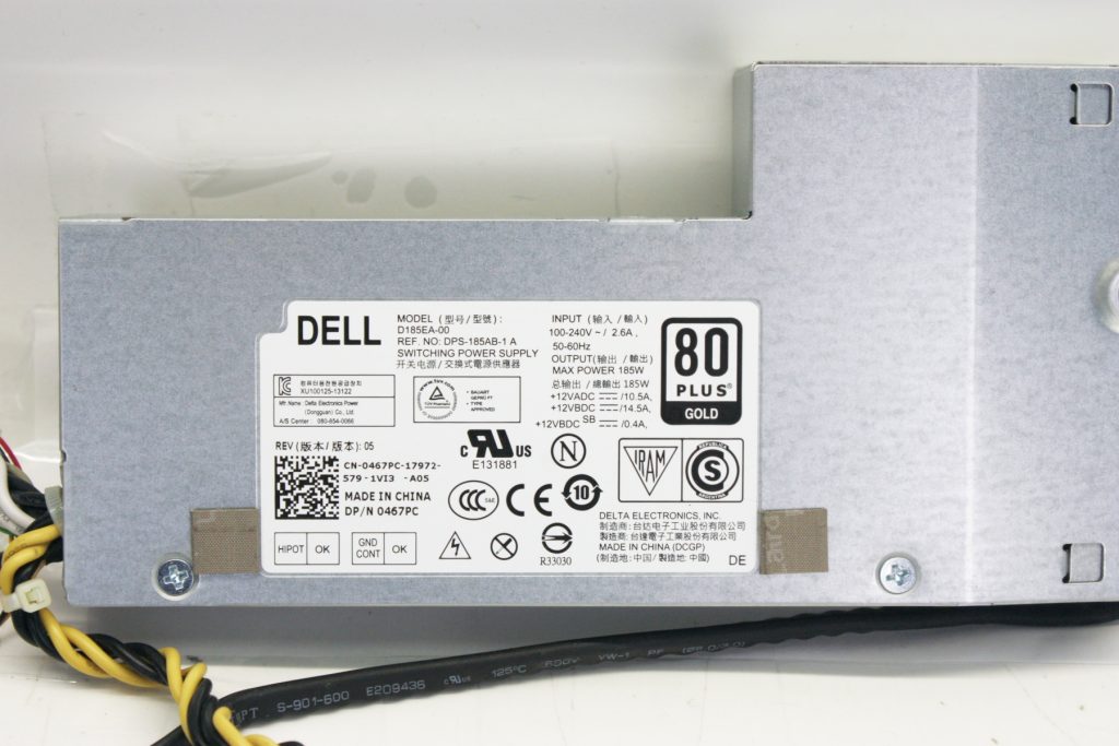 Dell Inspiron 23 5348 Optiplex 9030 All-in-one 185W Power Supply D185EA-00 467PC - Image 2