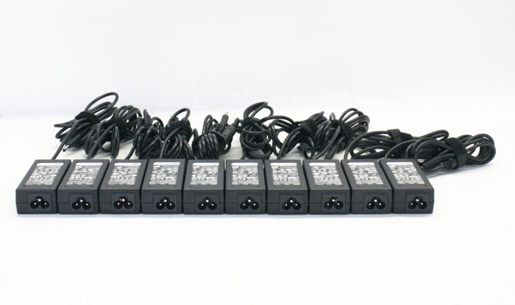 Lot of 10 Dell 45W AC Adapter 4.5mm Small Tip with Power Cables 19.5V 2.31A - Image 2