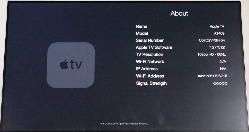 Apple TV 3rd Gen A1469 Media Streaming Box 1080p with Remote - Image 3