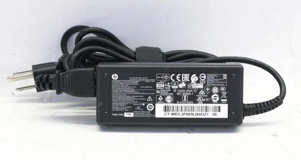 Lot of 25 HP AC Adapters 19.5V 3.33A 65W 7.4mm with Power Cables 756413-001 - Image 2