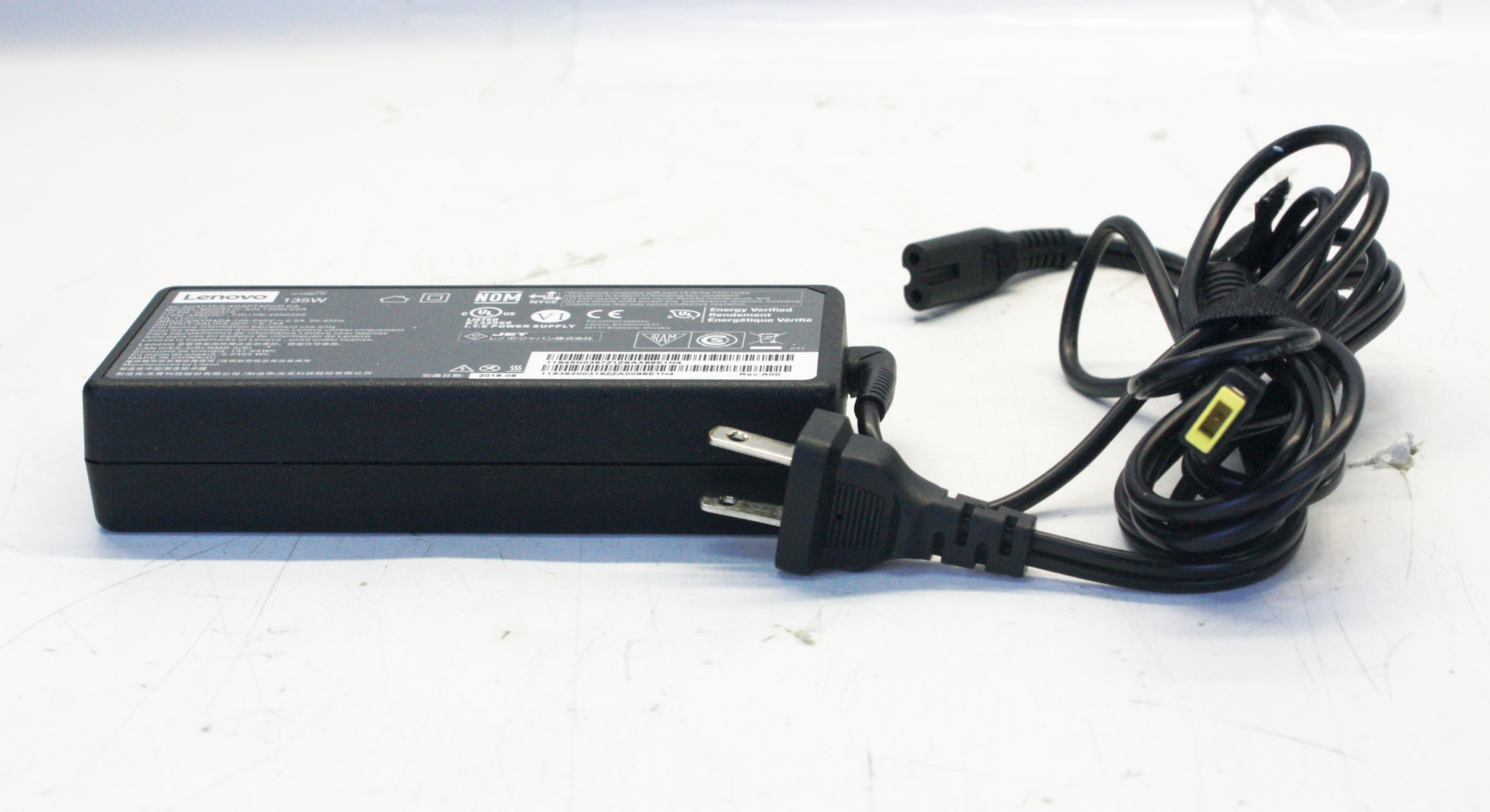 Lot of 2 Genuine Lenovo AC Adapter 135W 20V 6.75A with Power Cables - Image 5
