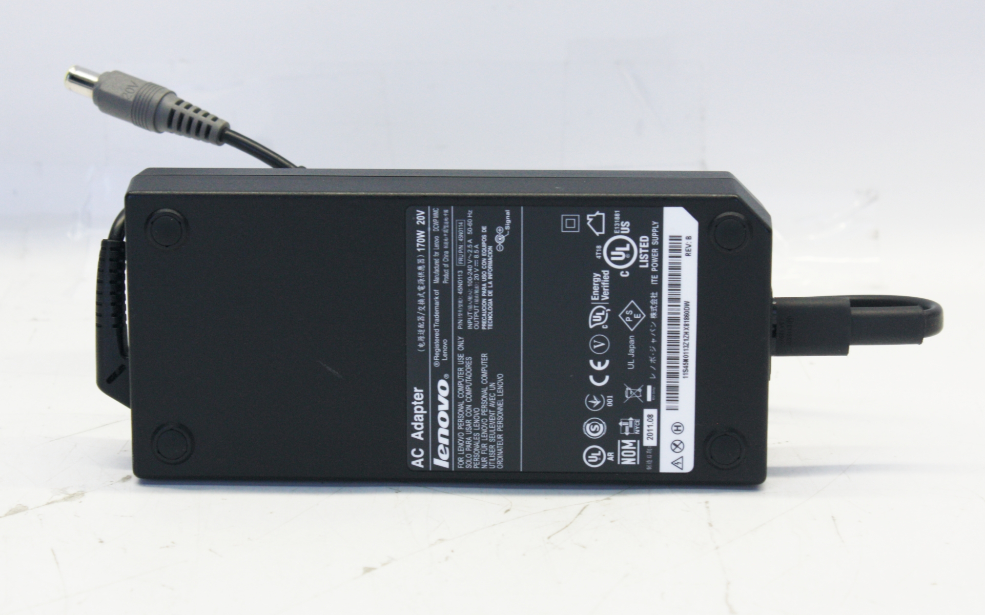 Genuine Lenovo AC Adapter 170W 20V 8.5A with Power Cable