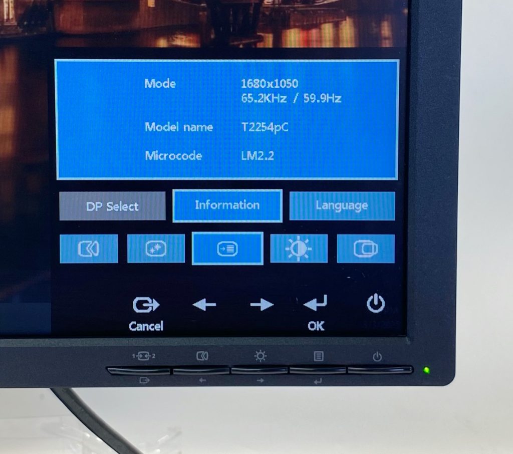 Lenovo ThinkVision T2254pC 22" LED Monitor 1680 x 1050 HDMI Widescreen No Stand - Image 3