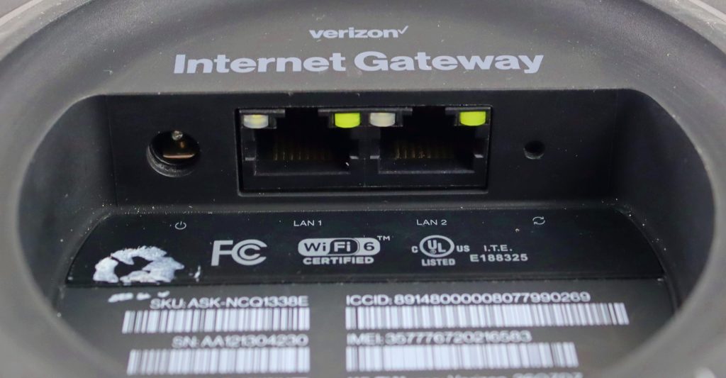 Verizon Internet Gateway ASK-NCQ1338 Black Cube - Image 5