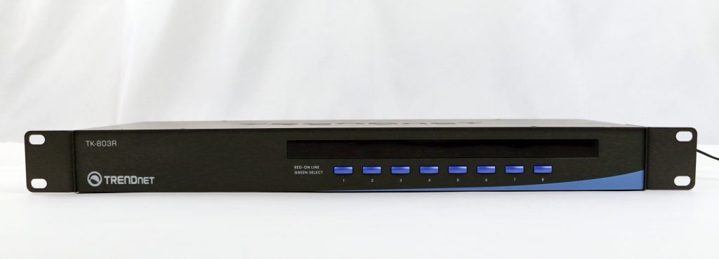 TrendNet TK-803R 8-Port Rack Mount KVM Switch w/ 8x Cables