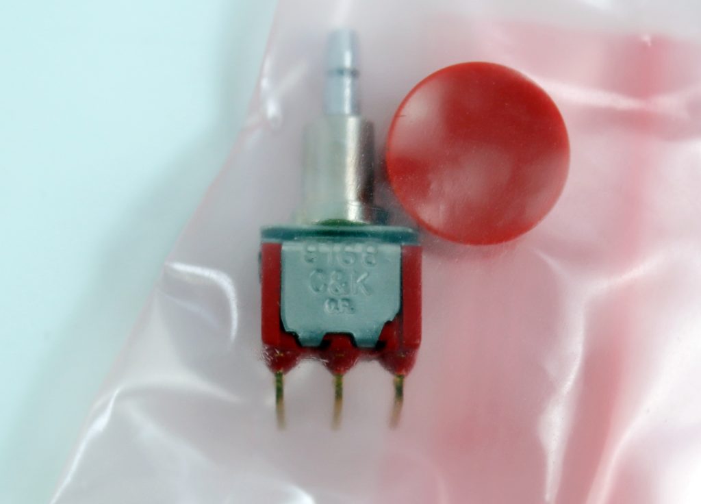 Lot 9 New C&K 8168 SPDT Miniature Push Button Switch - Image 4