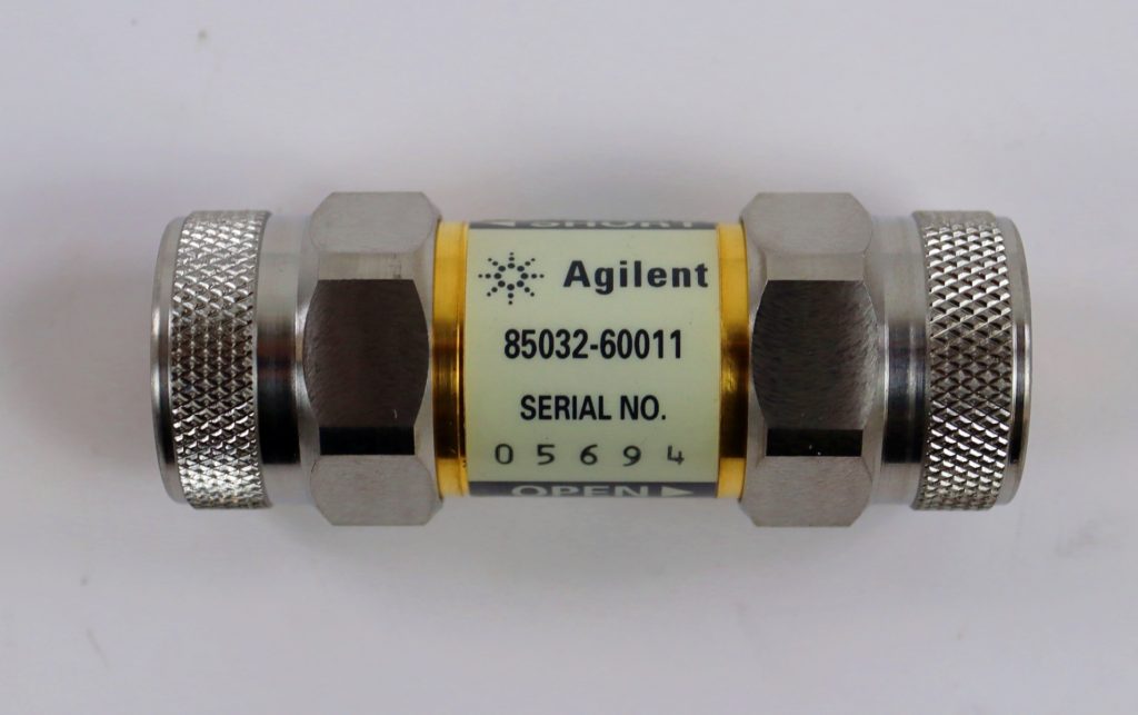 Agilent HP 85032-60011 Open Short 50Ohm Type N Calibration Kit