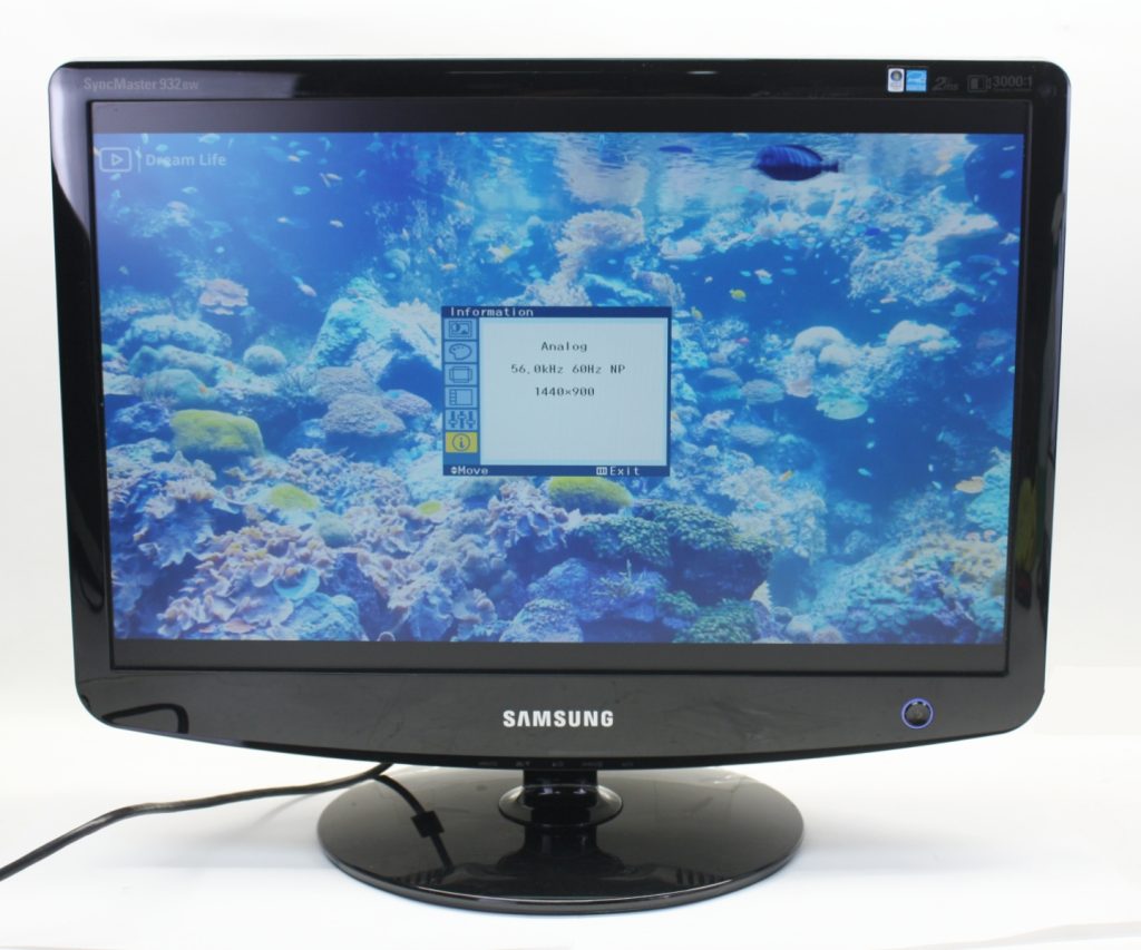 Samsung SyncMaster 932BW LCD 19" Computer Monitor Wide PC Display VGA DVI Black - Image 2