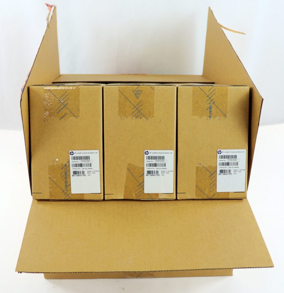 Lot of 3 New HP UltraSlim Docking Station D9Y32UT#ABA
