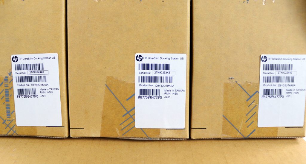 Lot of 3 New HP UltraSlim Docking Station D9Y32UT#ABA - Image 2