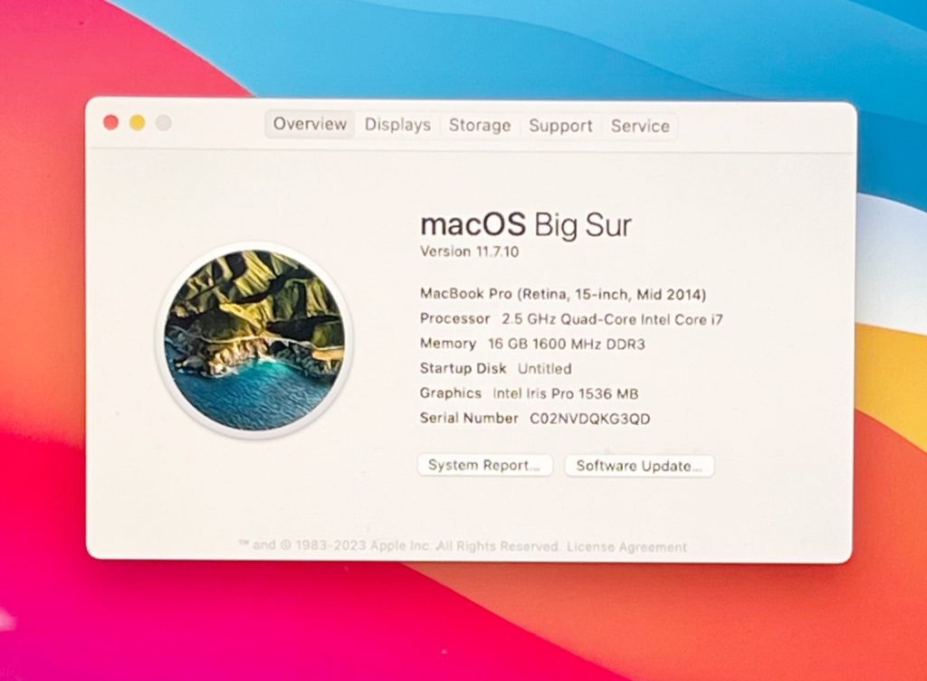 Apple MacBook Pro A1398 15" Mid 2014 Logic Board i7 2.5GHz 16GB MGXC2 820-3787-A - Image 6