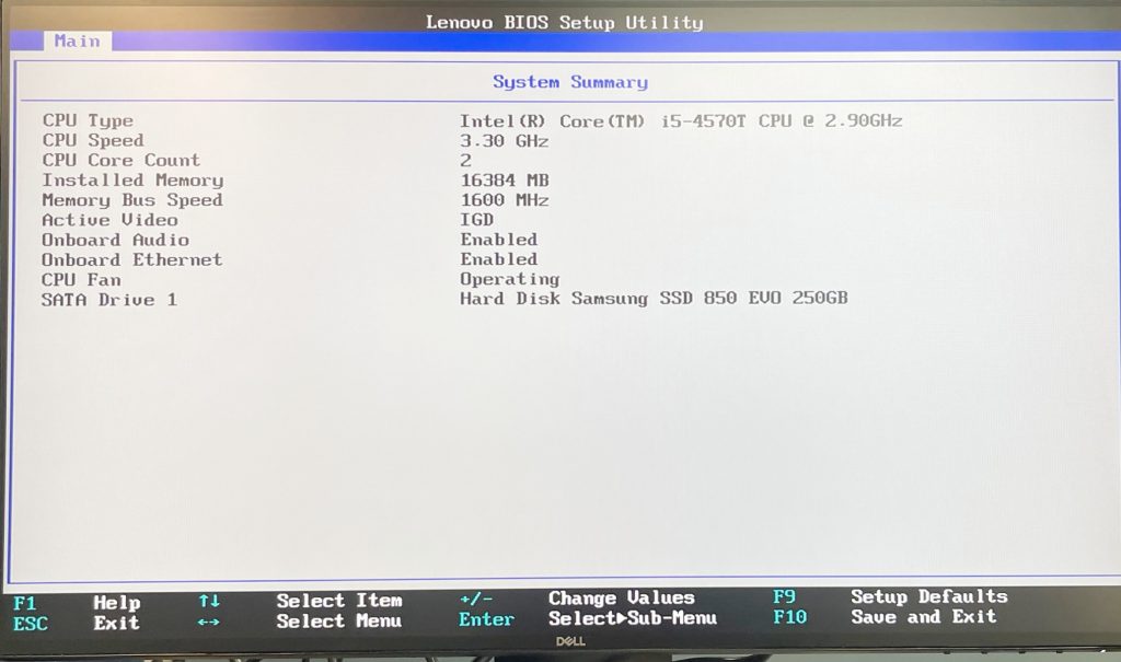 Lenovo ThinkCentre M93p Tiny i5-4570T 2.90GHz 16GB RAM NO OS/HD - Image 2