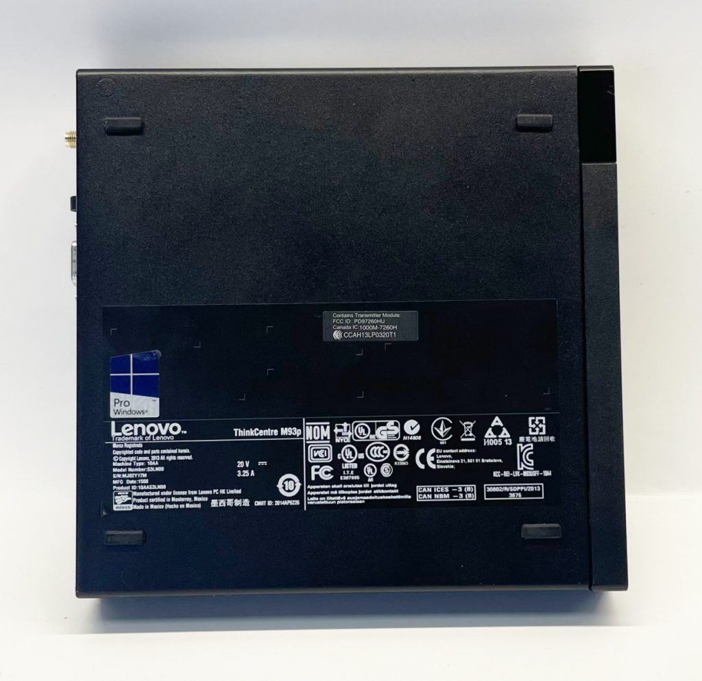 Lenovo ThinkCentre M93p Tiny i5-4570T 2.90GHz 16GB RAM NO OS/HD - Image 5