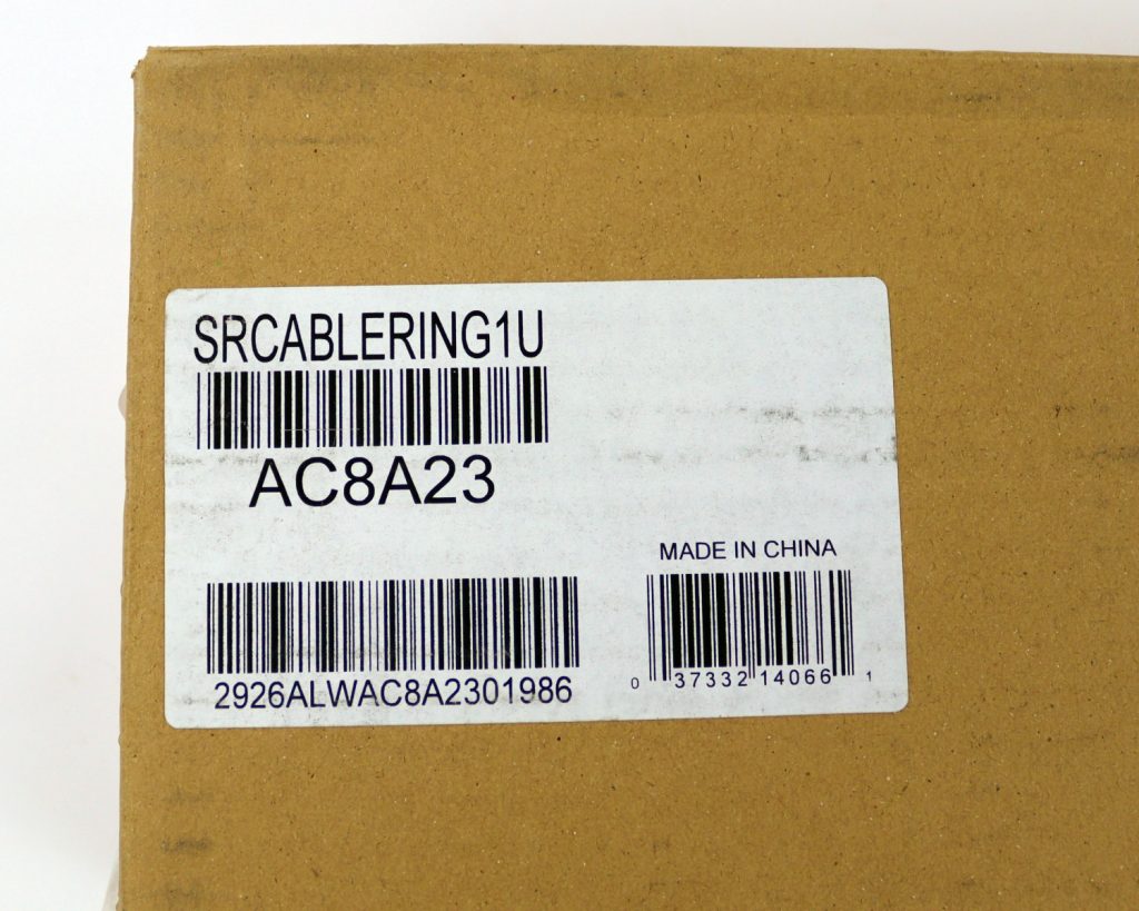 New Open Box Tripp Lite SRCABLERING1U SmartRack 1U Horizontal Cable Manager - Image 3