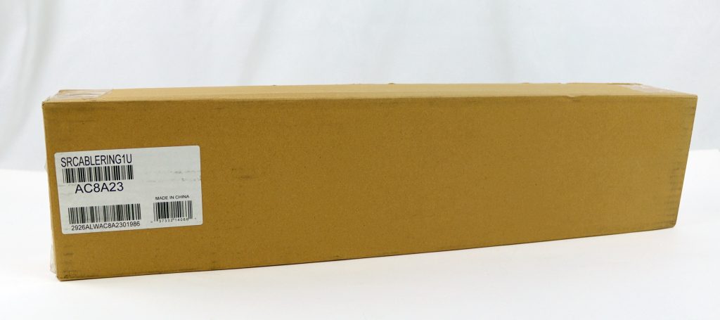 New Open Box Tripp Lite SRCABLERING1U SmartRack 1U Horizontal Cable Manager