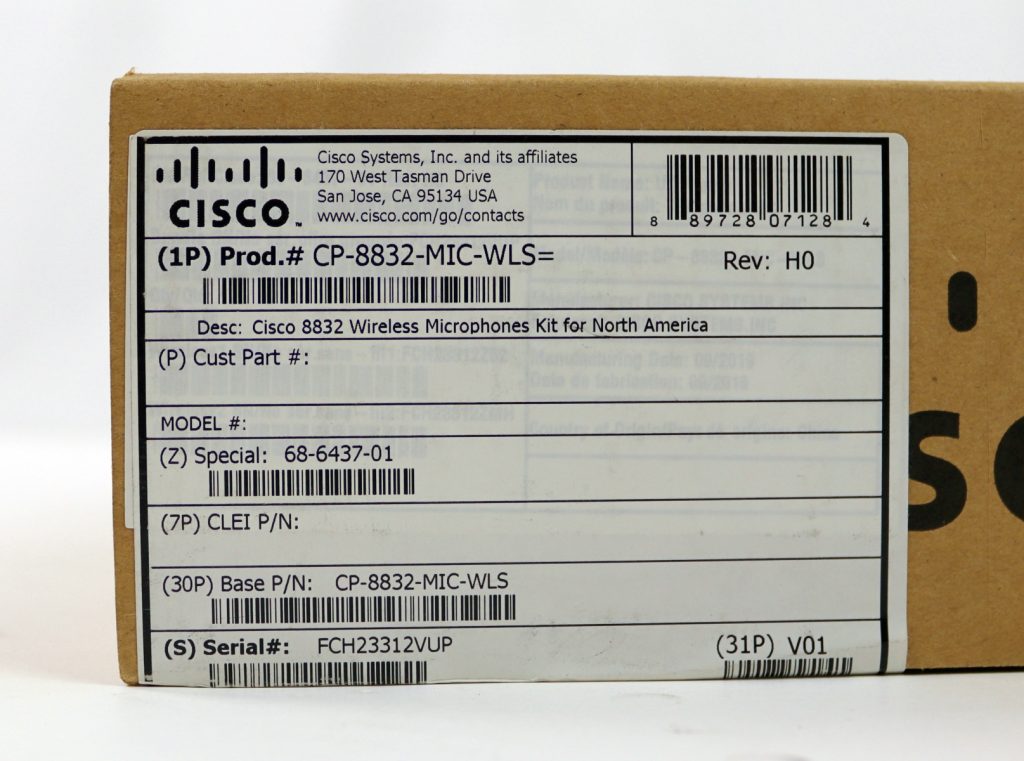 New Cisco 8832 Wireless Microphone Kit CP-8832-MIC-WLS - Image 2