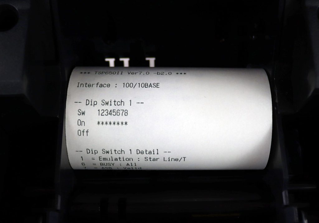 Star Micronics TSP650 TSP654IIU-24 Gray PoS Thermal Receipt Printer - Image 2
