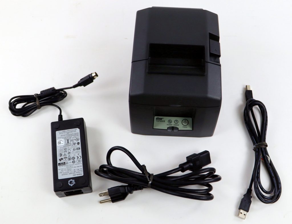 Star Micronics TSP650 TSP654IIU-24 Gray PoS Thermal Receipt Printer