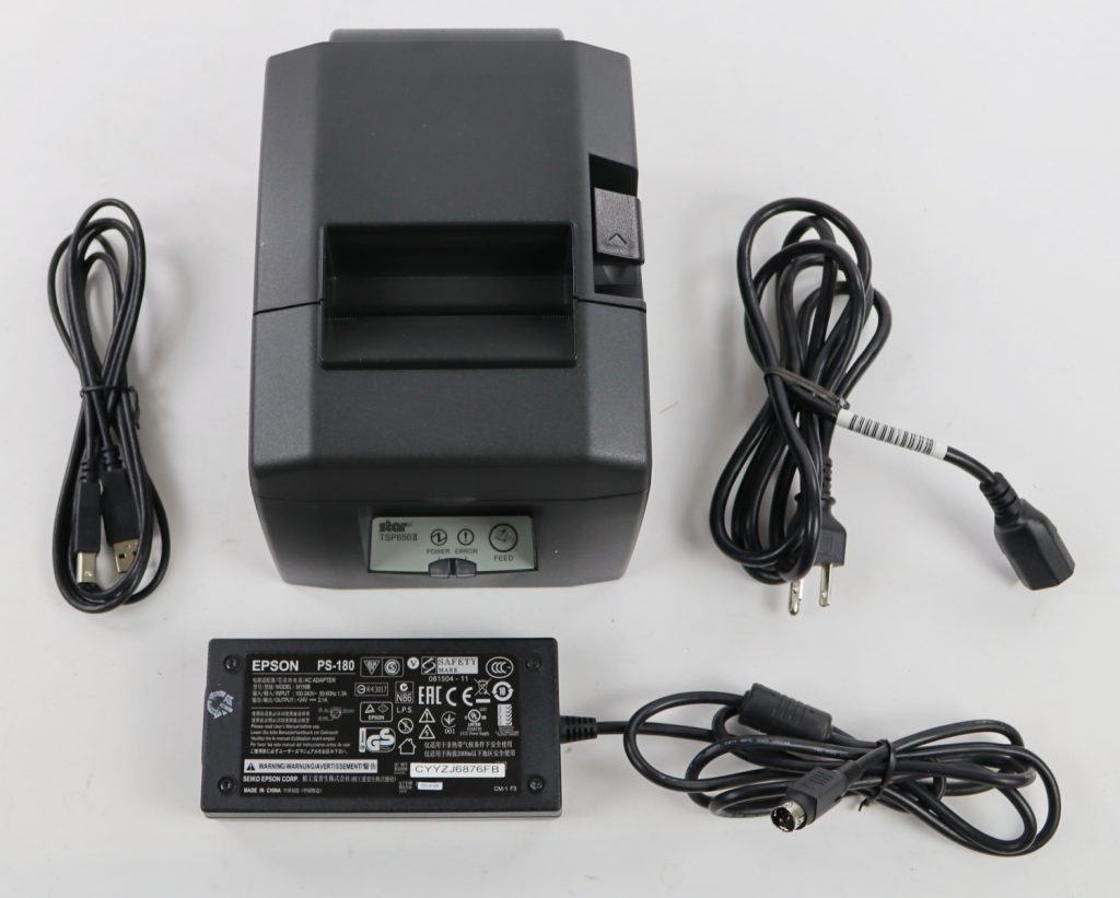 Star Micronics TSP650 Gray PoS Thermal Receipt Printer