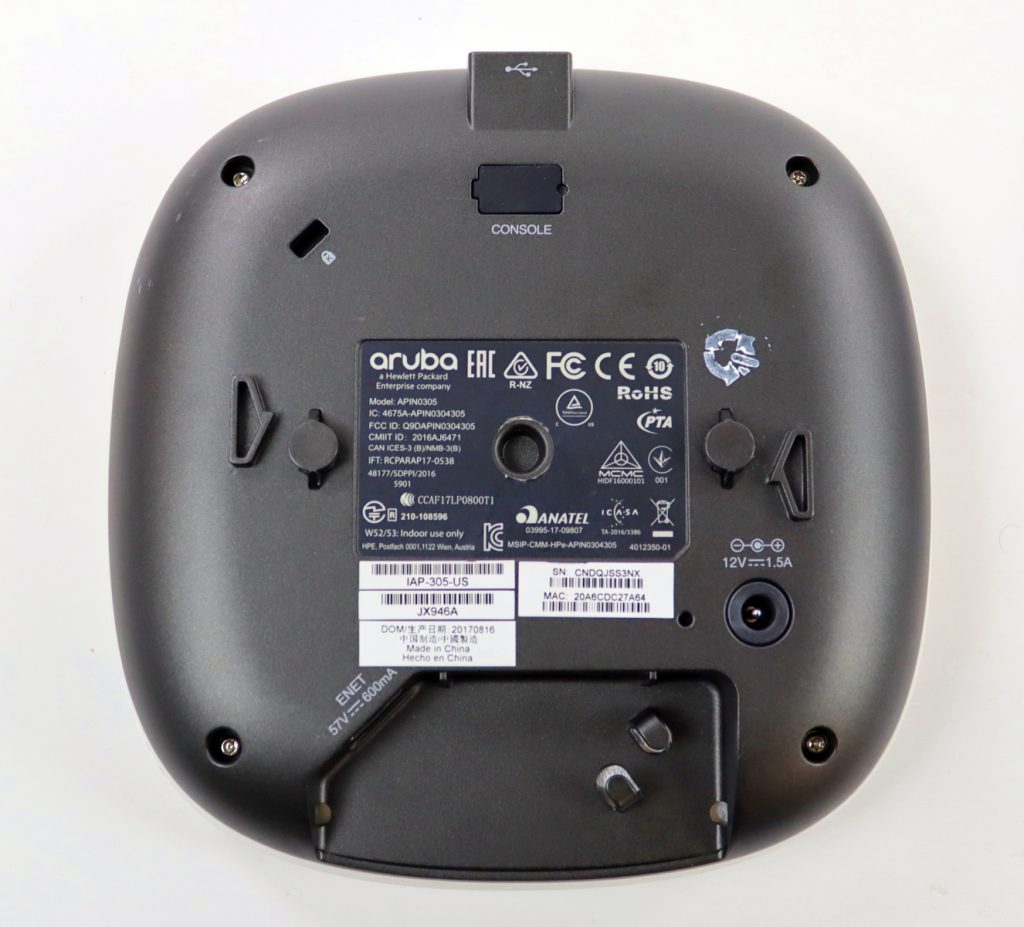 Lot 3 Aruba APIN0305 802.11ac Wireless Access Point IAP-305-US