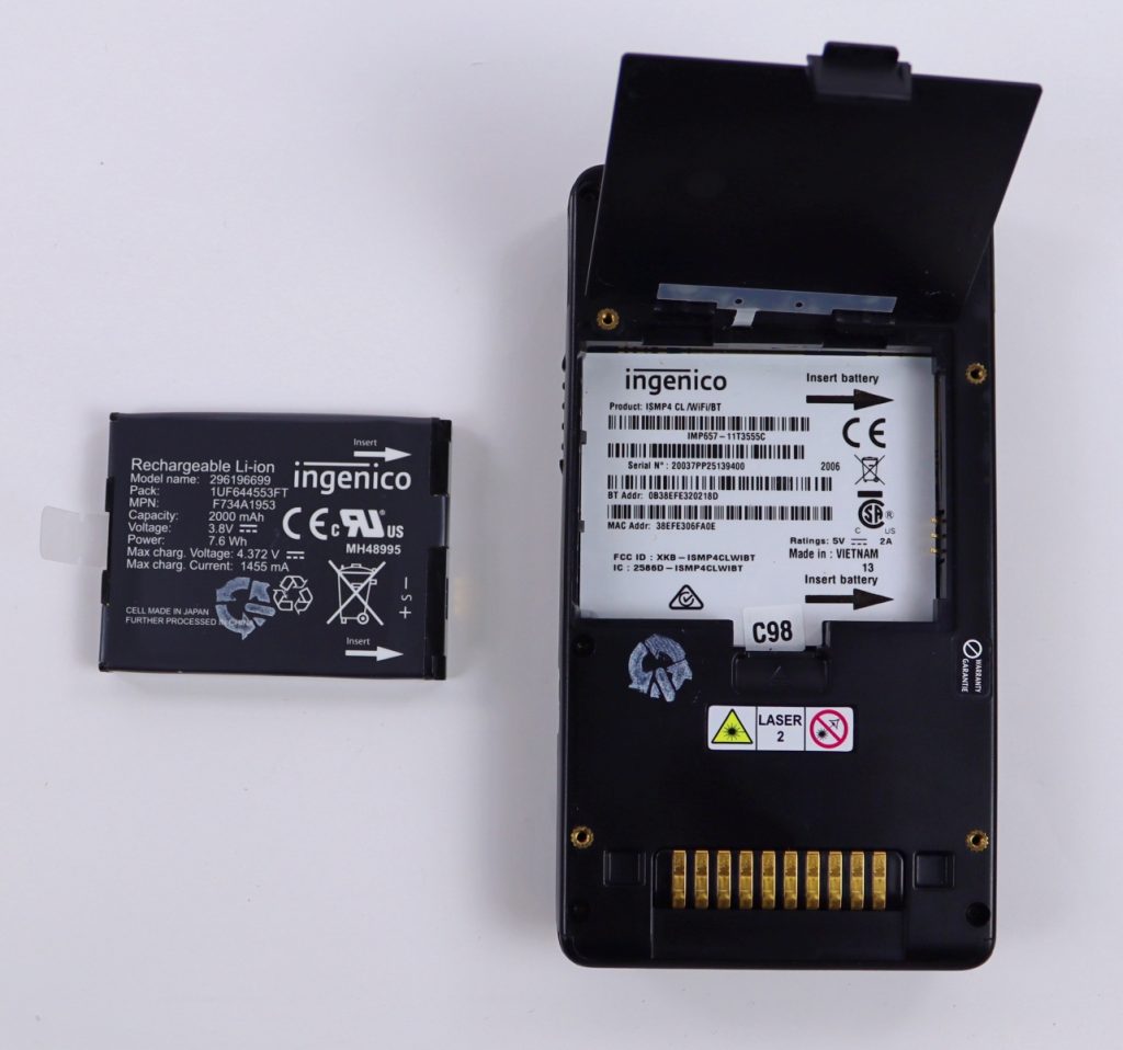 Ingenico iSMP4 IMP657 PoS Wireless Terminal Barcode Scanner - Image 5