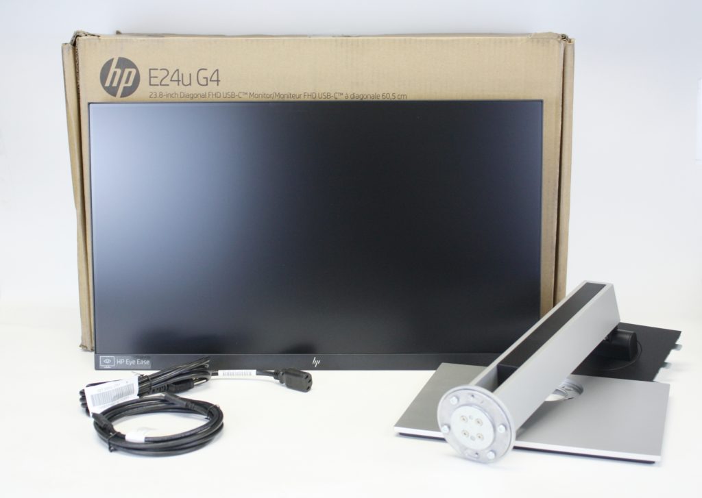 New Open Box HP E24u G4 FHD USB-C Monitor 23.8" FHD 1920 x 1080 50-60 Hz