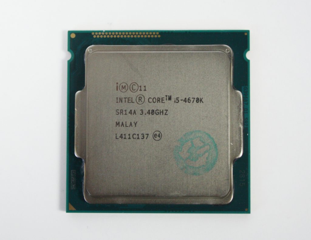 Intel Core i5-4670K 3.40GHz Quad-Core CPU Processor SR14A LGA1150