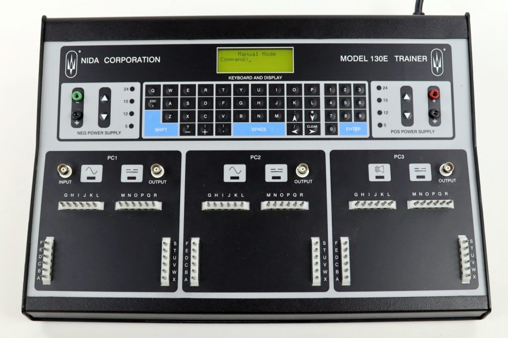 NIDA Corporation 130E Digital Analog Student Console Trainer