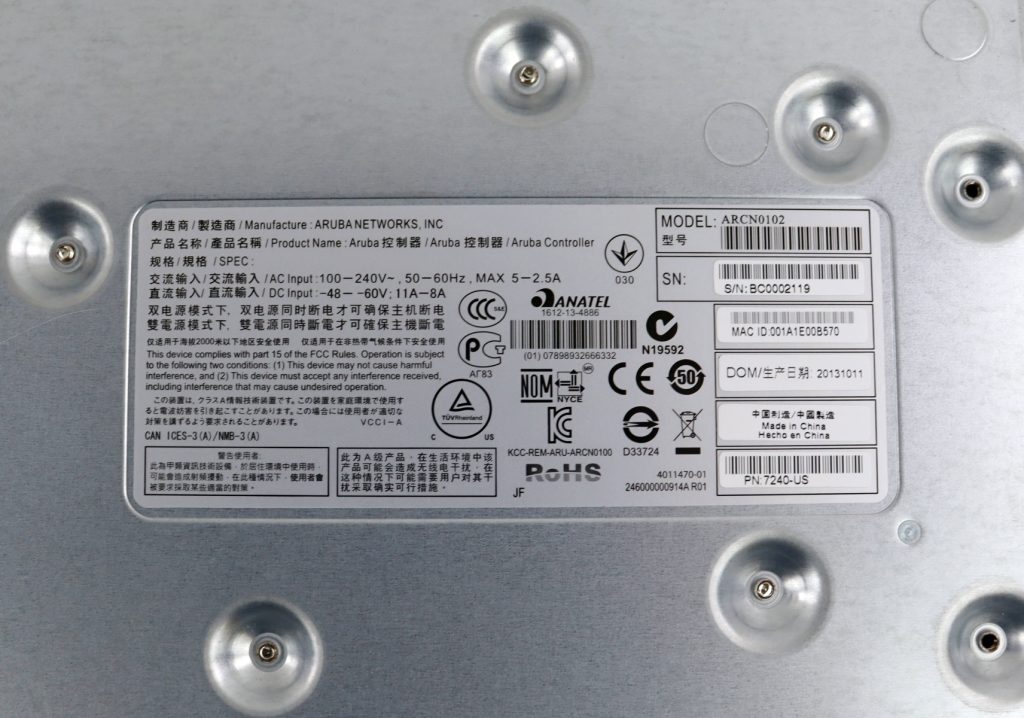 Aruba 7240 Mobility Controller ARCN0102 - Image 7