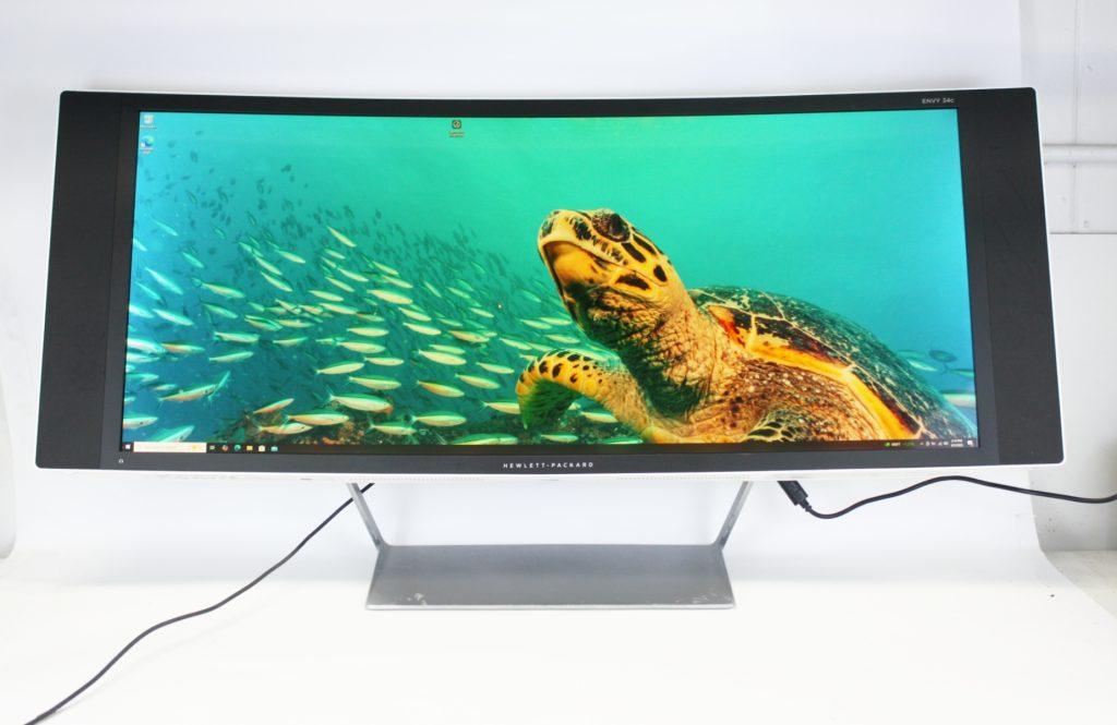 HP Envy 34c 34" Media Display HDMI WQHD 3440 x 1440