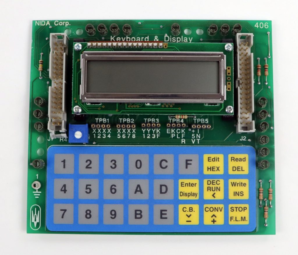 NIDA Keyboard & Display 406 PC130-406 Experiment Board Replacement Card