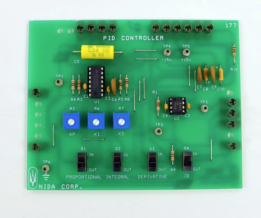 NIDA PID Controller 177 PC130-177 Experiment Card