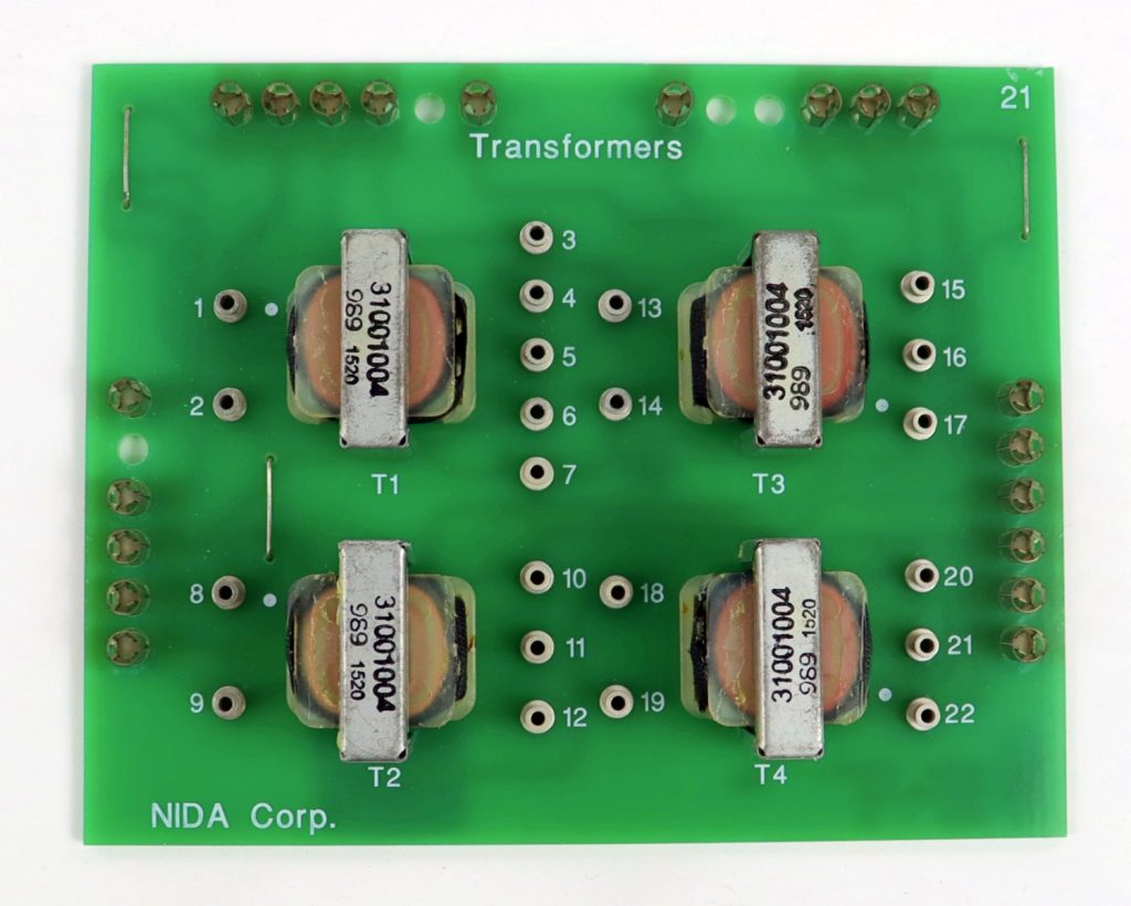 NIDA Transformers 21 PC130-21 Experiment Cards