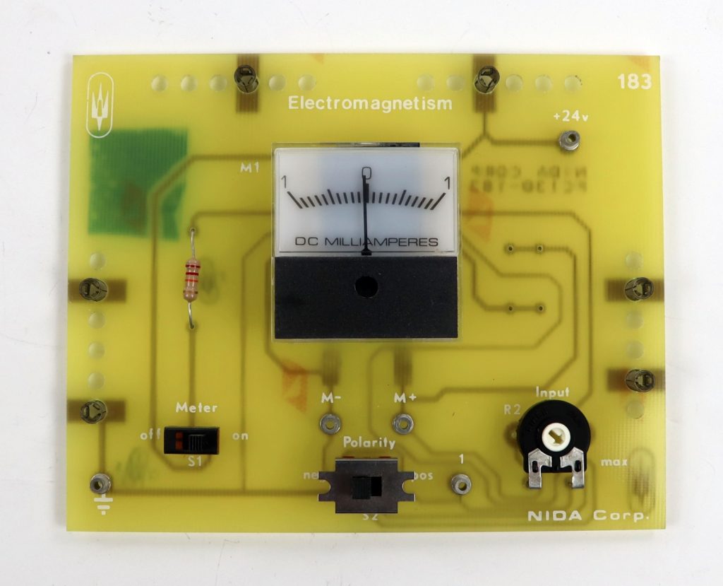 NIDA Electromagnetism 183 PC130-183 Experiment Card