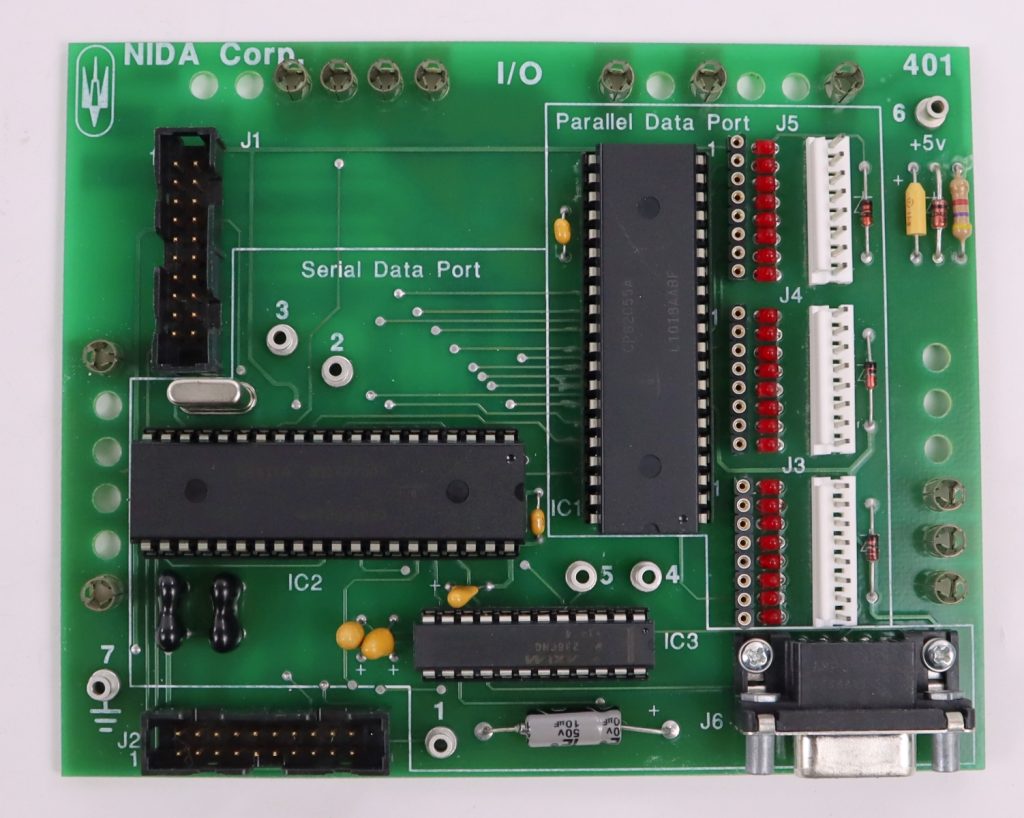 NIDA Microprocessor I/O 401 PC130-401 Experiment Card