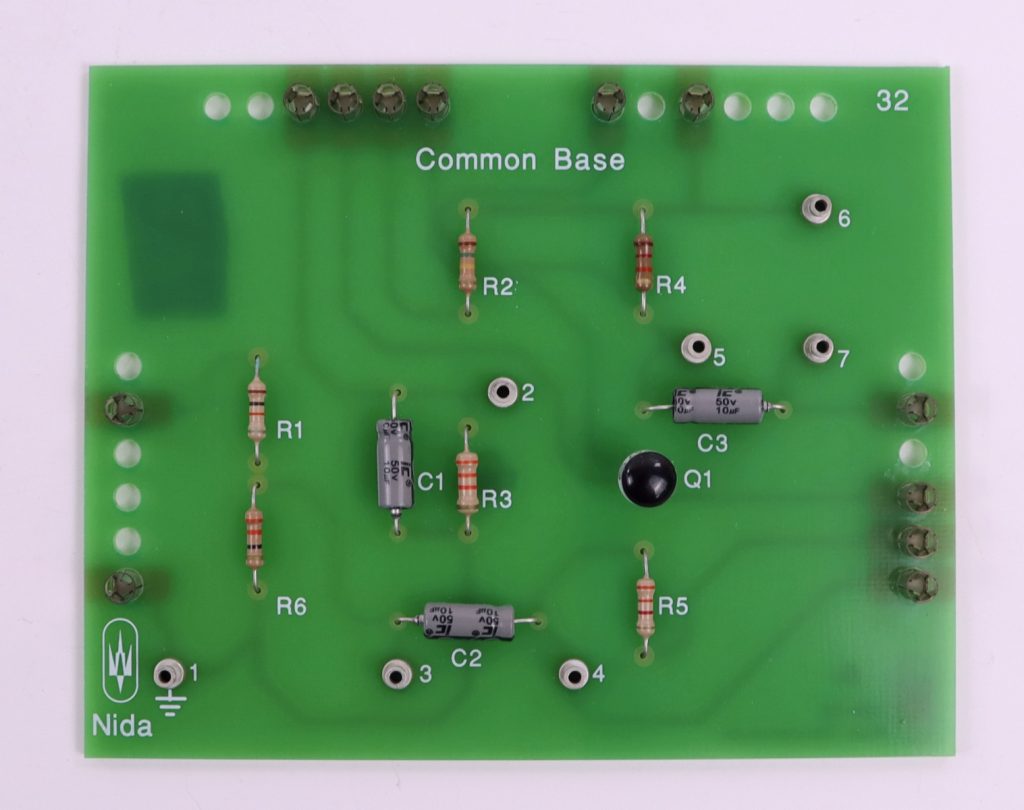 NIDA Common Base 32 PC130-32 Experiment Card